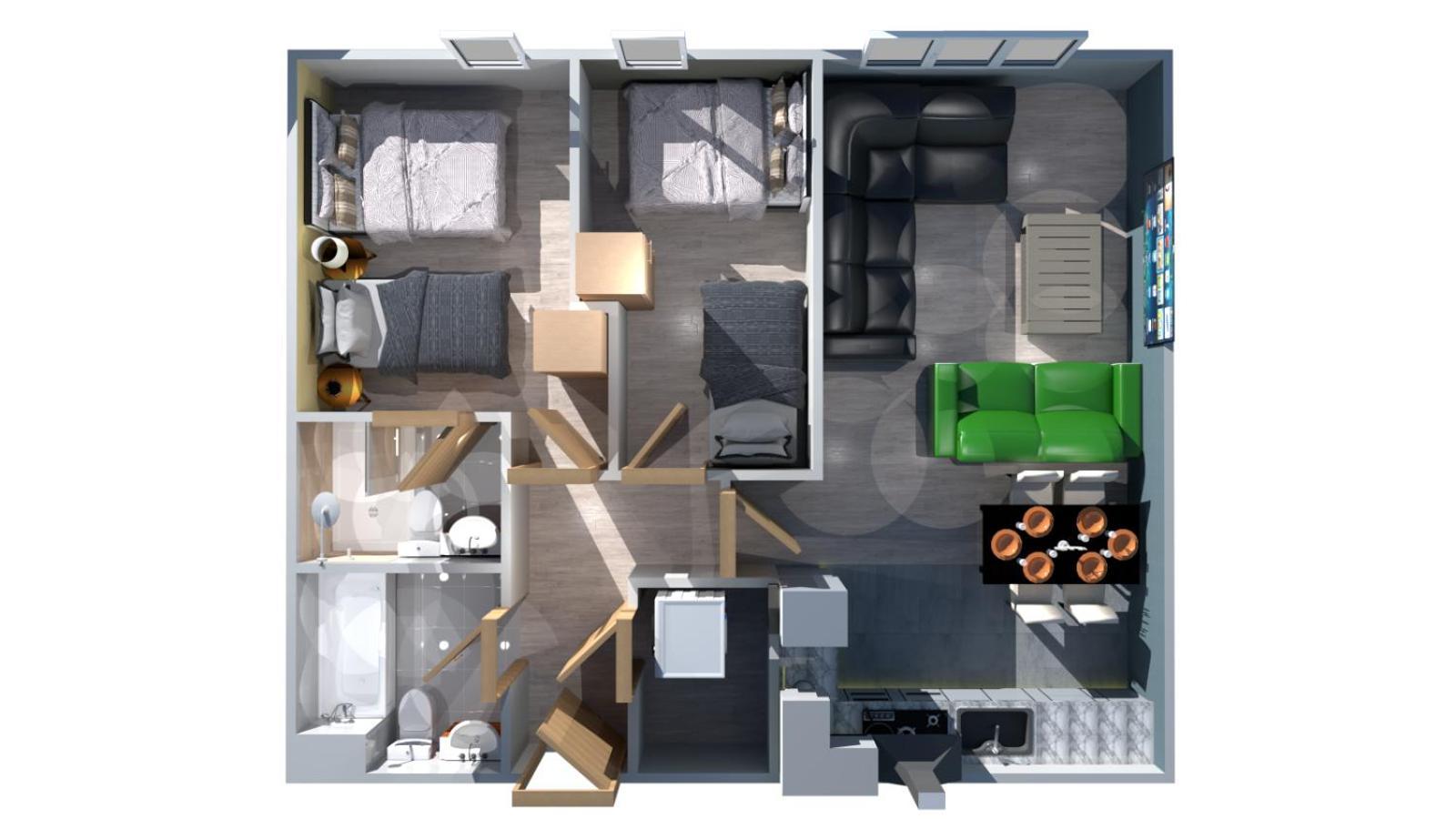 Sidemersey Livings- Convenient And Central 2-Bedroom Haven In L1 Liverpool Ngoại thất bức ảnh